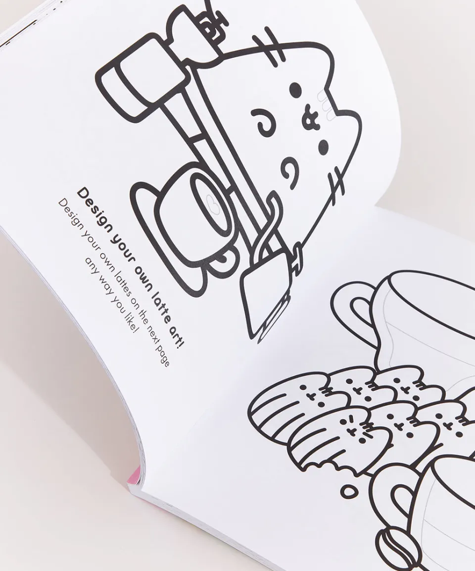 coloring_cuteness_a_pusheen_coloring__activity_book_5.webp Sale Coloring Cuteness: A Coloring & Activity Book Books & Stationery