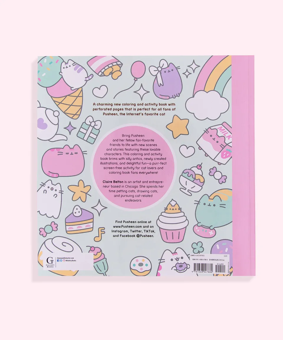 coloring_cuteness_a_pusheen_coloring__activity_book_8.webp Sale Coloring Cuteness: A Coloring & Activity Book Books & Stationery