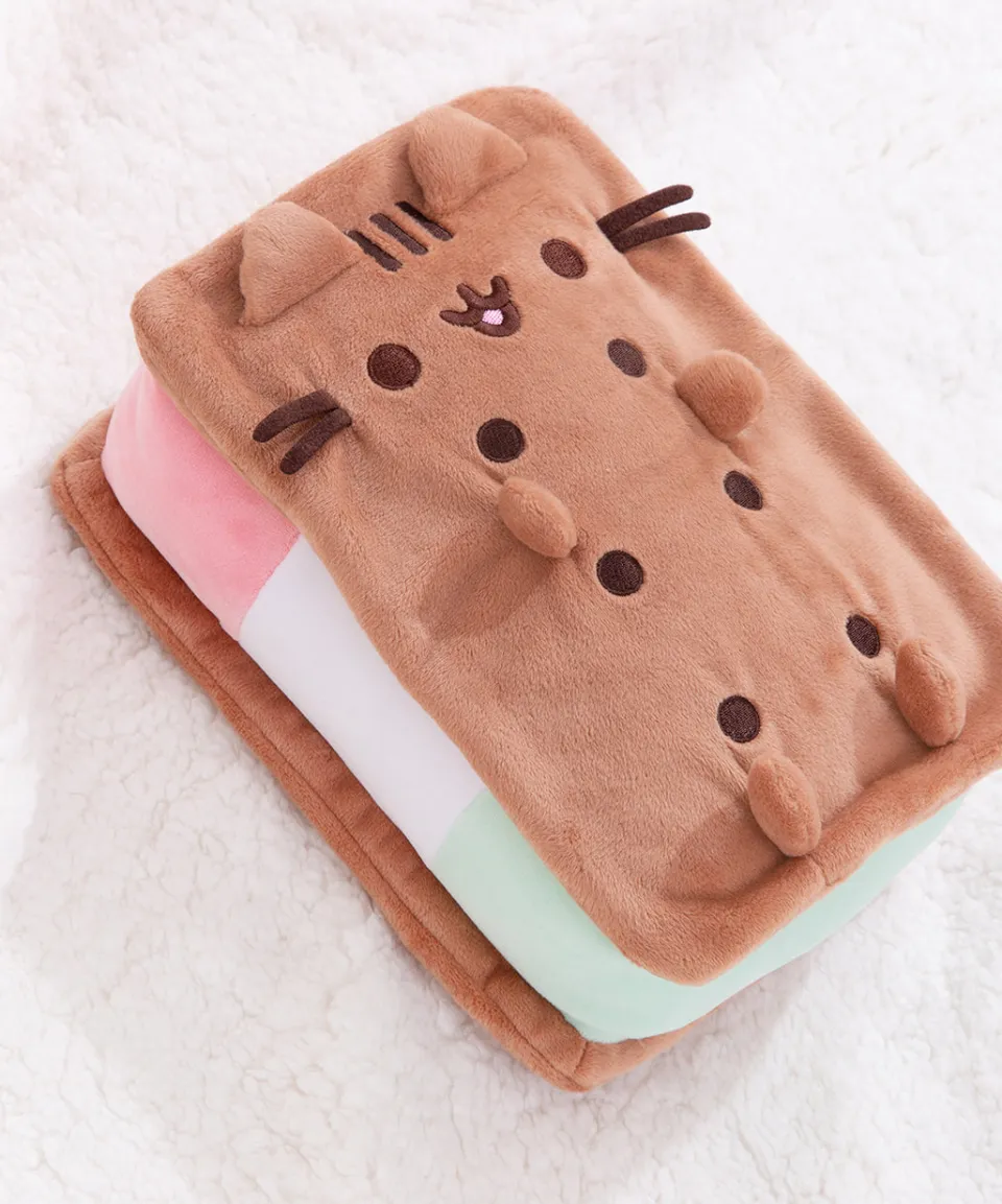 neapolitan_ice_cream_sandwich_squisheen_plush_2.webp Best Sale Neapolitan Ice Cream Sandwich Squisheen Plush Plush & Squisheens | Ice Cream