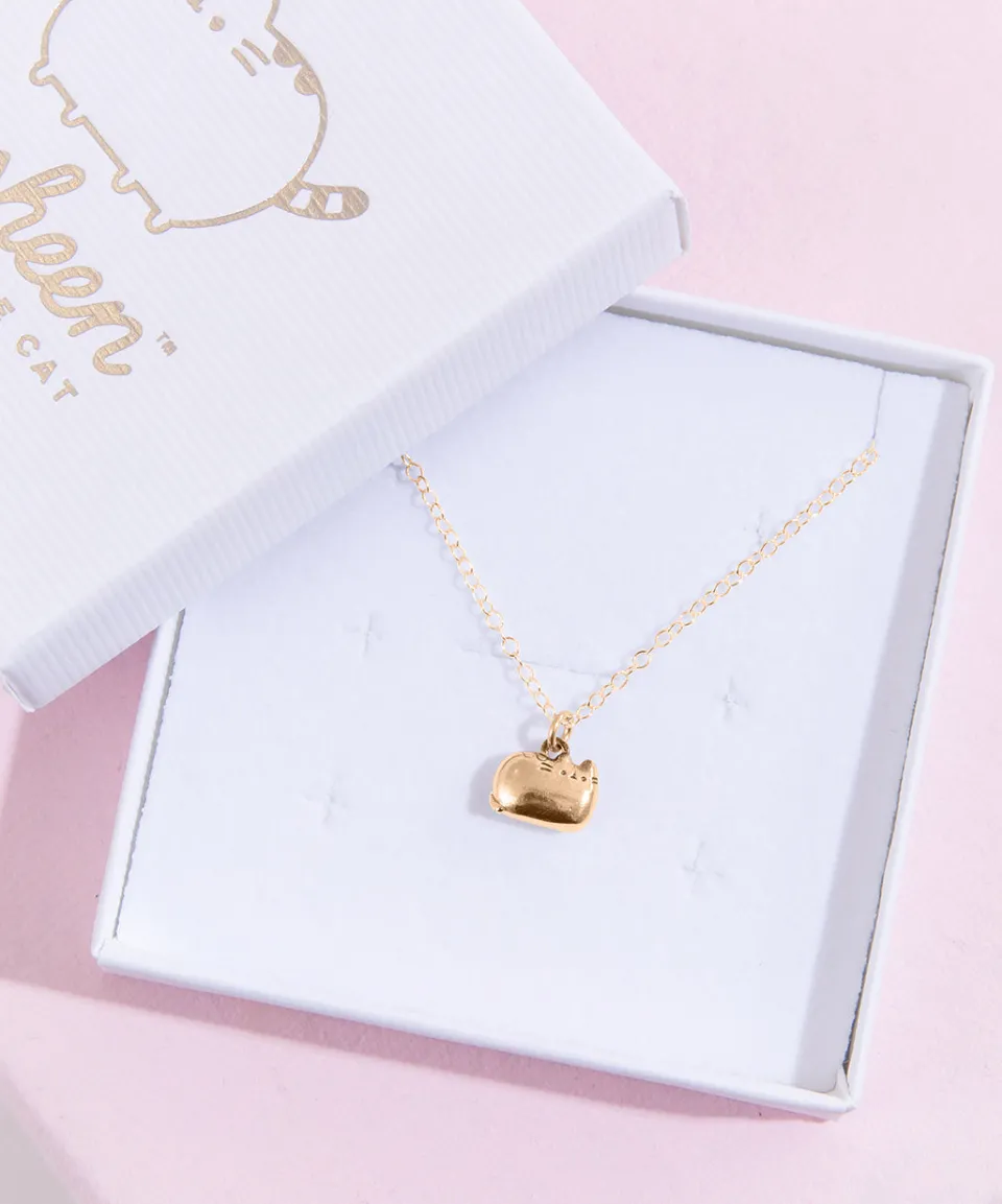 pusheen_charm_necklace_2.webp Clearance Charm Necklace Jewelry