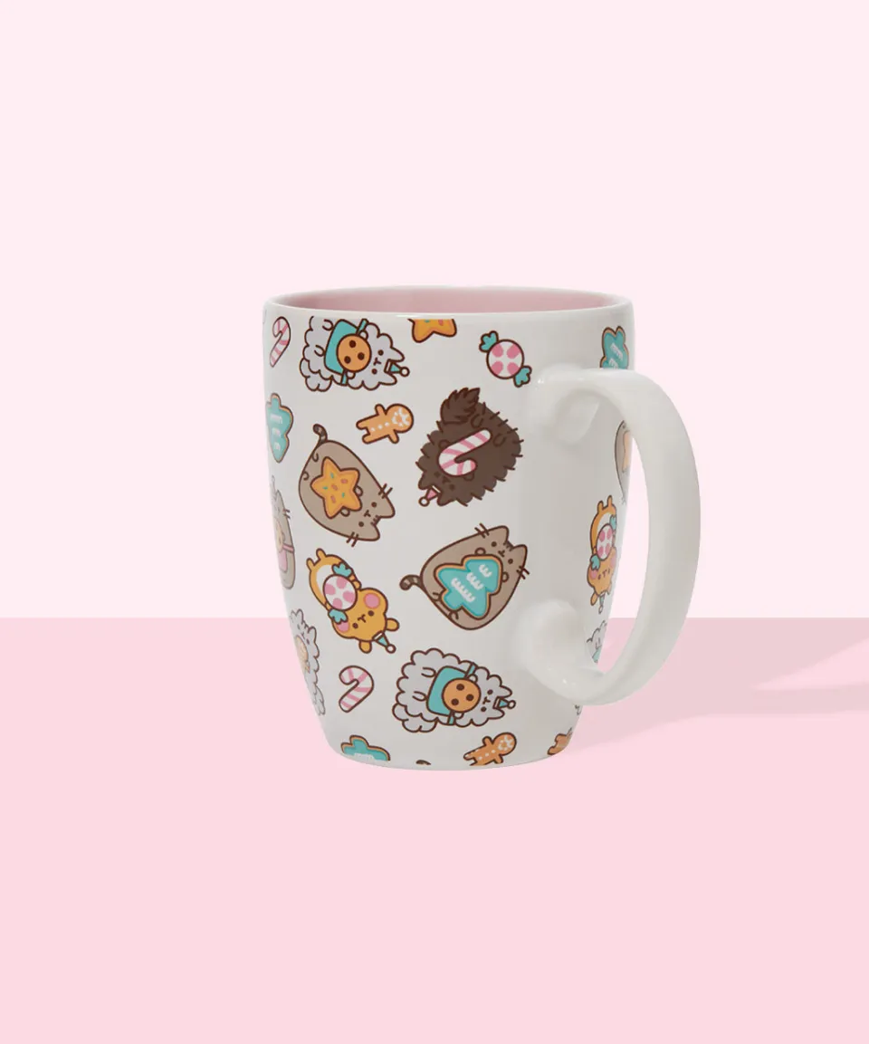 pusheen_christmas_cookie__friends_mug_2.webp Best Christmas Cookie & Friends Mug Kitchen & Pet