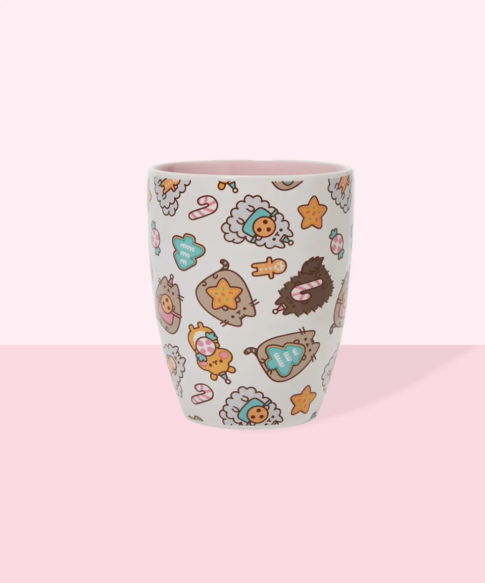 pusheen_christmas_cookie__friends_mug_3.webp Best Christmas Cookie & Friends Mug Kitchen & Pet