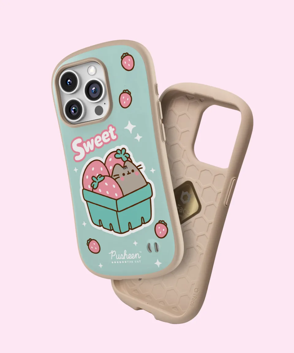 pusheen_fruits_phone_case_2.webp Discount Fruits Phone Case Bags & Cases | Office & Tech