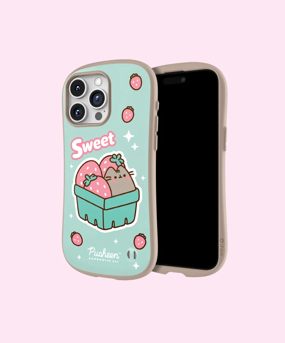 pusheen_fruits_phone_case_3.webp Discount Fruits Phone Case Bags & Cases | Office & Tech