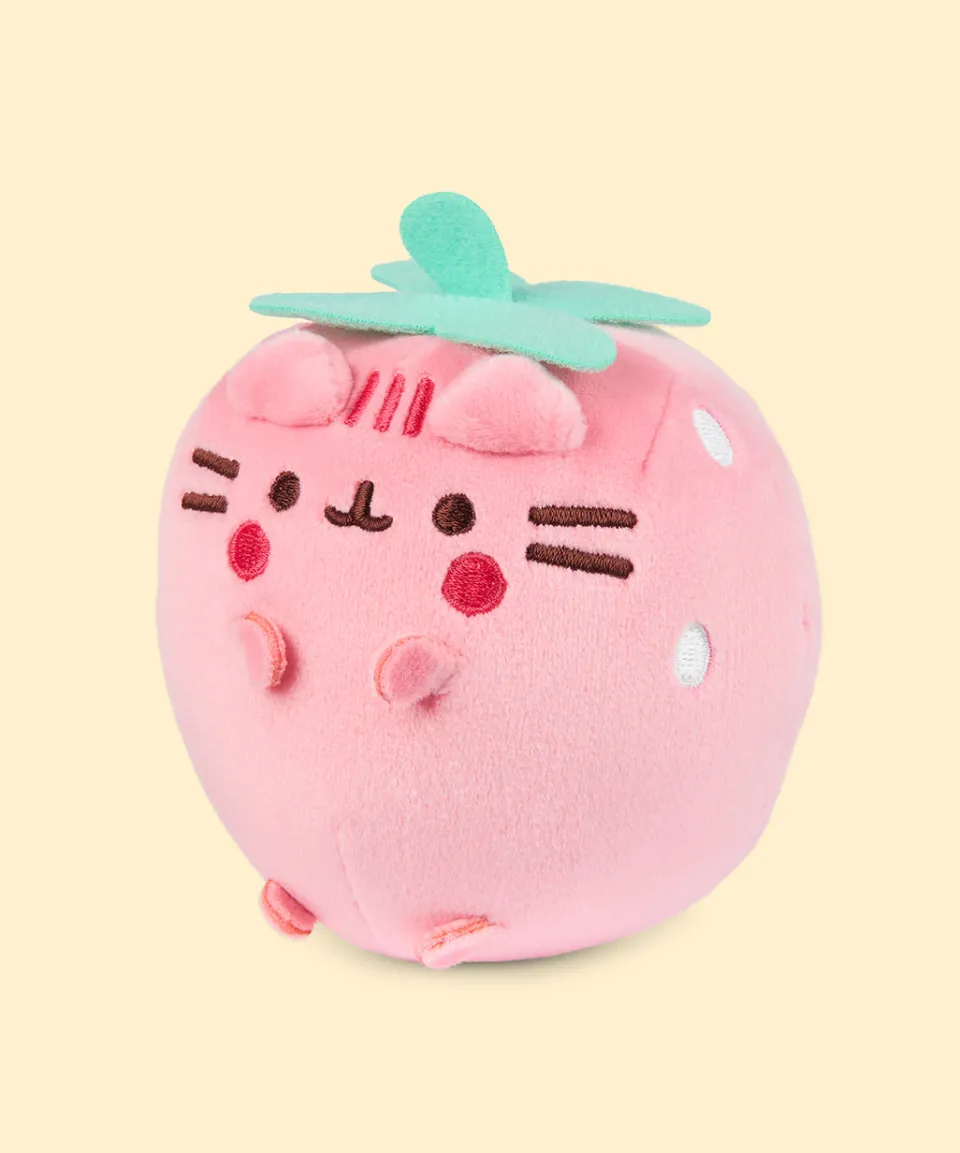 pusheen_fruits_strawberry_squisheen_plush_2.webp Fashion Fruits Strawberry Squisheen Plush Plush & Squisheens | Fruits