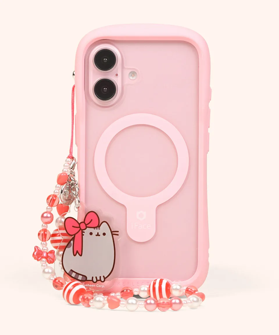 pusheen_holiday_beaded_phone_charm_2.webp New Holiday Beaded Phone Charm Office & Tech