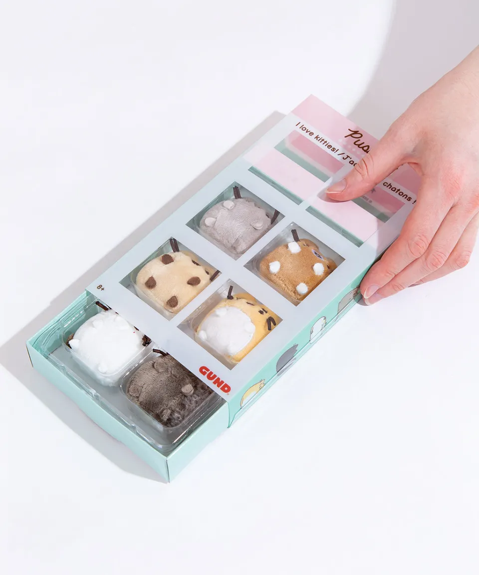 pusheen_i_love_kitties_plush_collectors_set_6.webp Clearance I Love Kitties Plush Collectors Set Plush & Squisheens