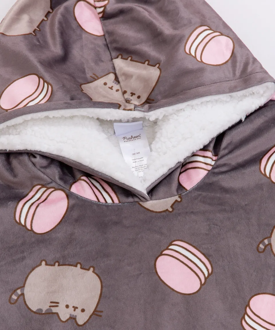 pusheen_macaron_wearable_blanket_hoodie_2.webp Best Sale Macaron Wearable Blanket Hoodie Guys & Unisex | Hoodies & Sweaters