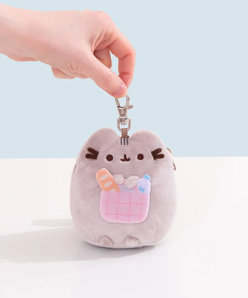 pusheen_reusable_bag_keychain_plush_16.webp Outlet Reusable Bag Keychain Plush Plush & Squisheens | Bags & Cases