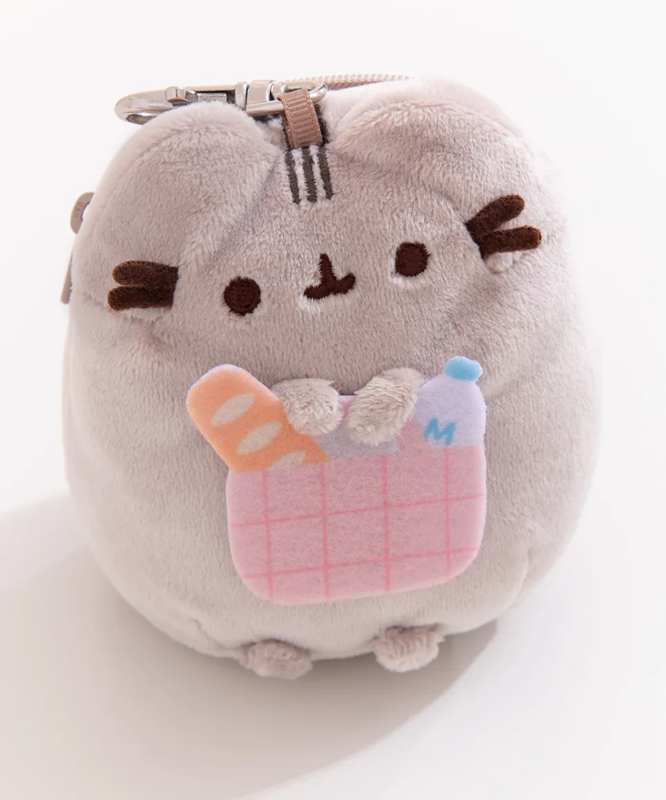 pusheen_reusable_bag_keychain_plush_5.webp Outlet Reusable Bag Keychain Plush Plush & Squisheens | Bags & Cases
