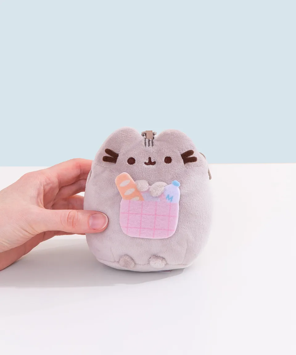 pusheen_reusable_bag_keychain_plush_7.webp Outlet Reusable Bag Keychain Plush Plush & Squisheens | Bags & Cases