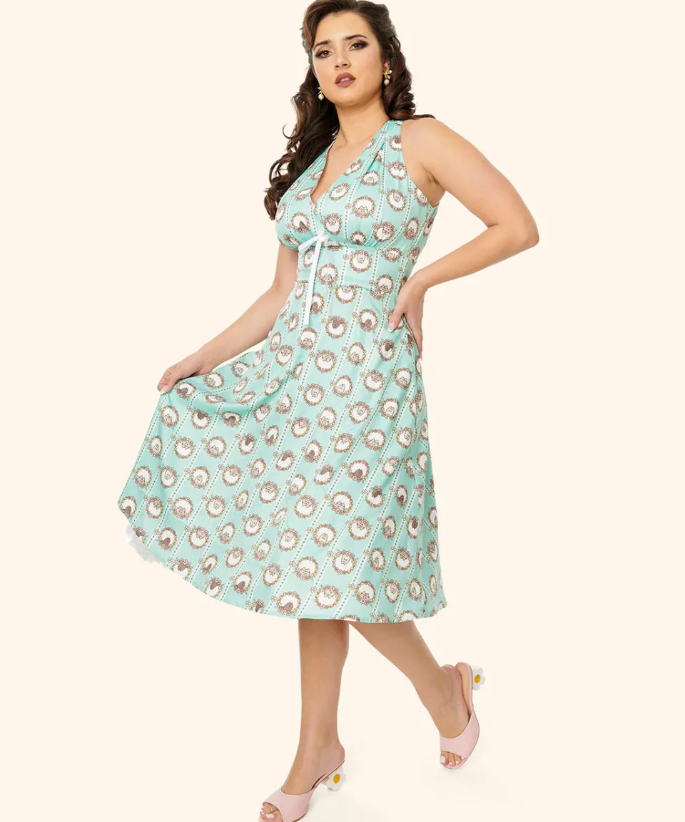 pusheen_springtime_halter_dress_3.webp Discount Springtime Halter Dress Ladies