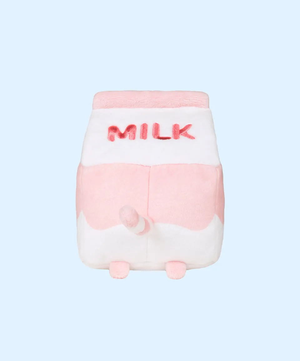 pusheen_strawberry_milk_sips_plush_3.webp Sale Strawberry Milk Sips Plush Plush & Squisheens | Sips