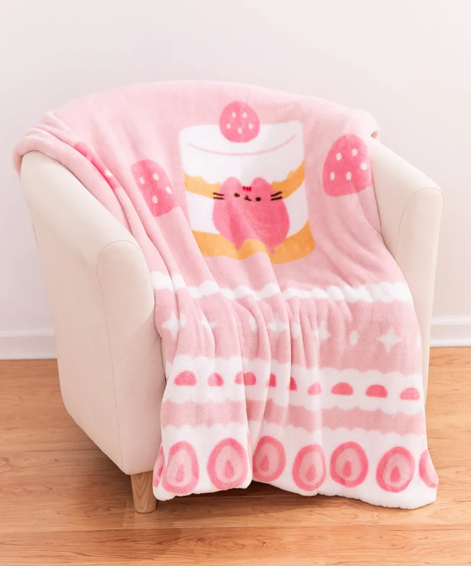 pusheen_sweets_blanket_4.webp Online Sweets Blanket Bed & Bath | Sweets