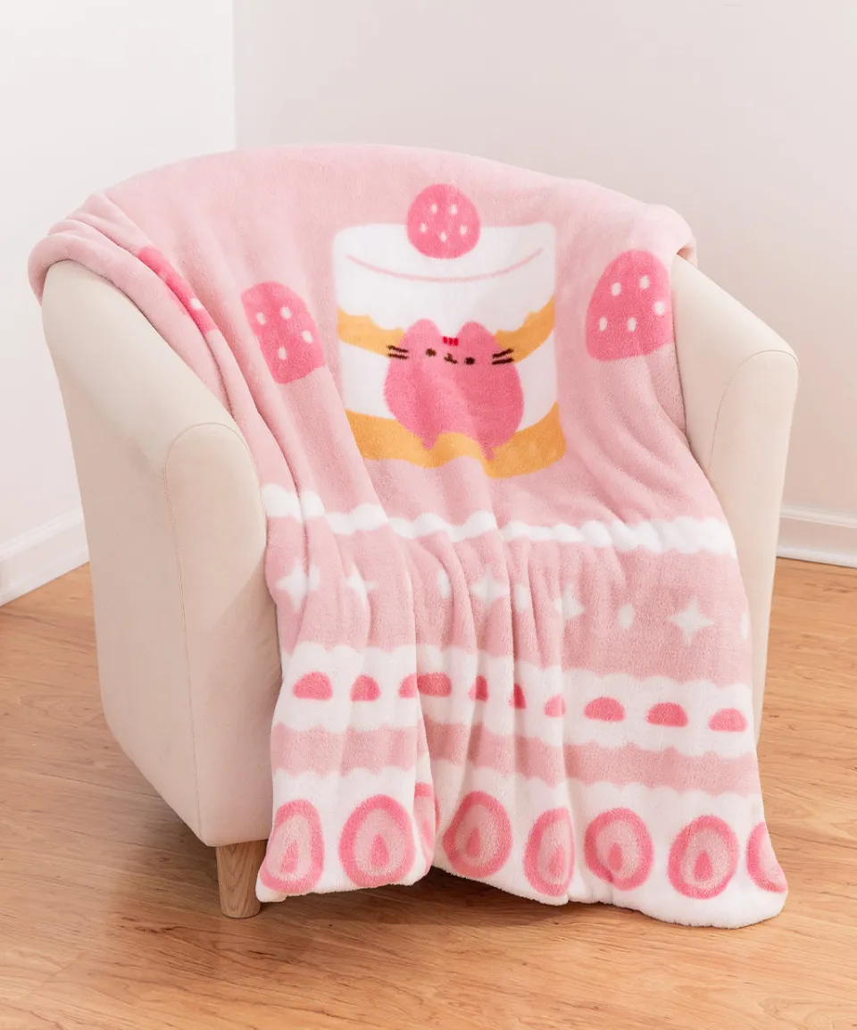 pusheen_sweets_blanket_5.webp Online Sweets Blanket Bed & Bath | Sweets