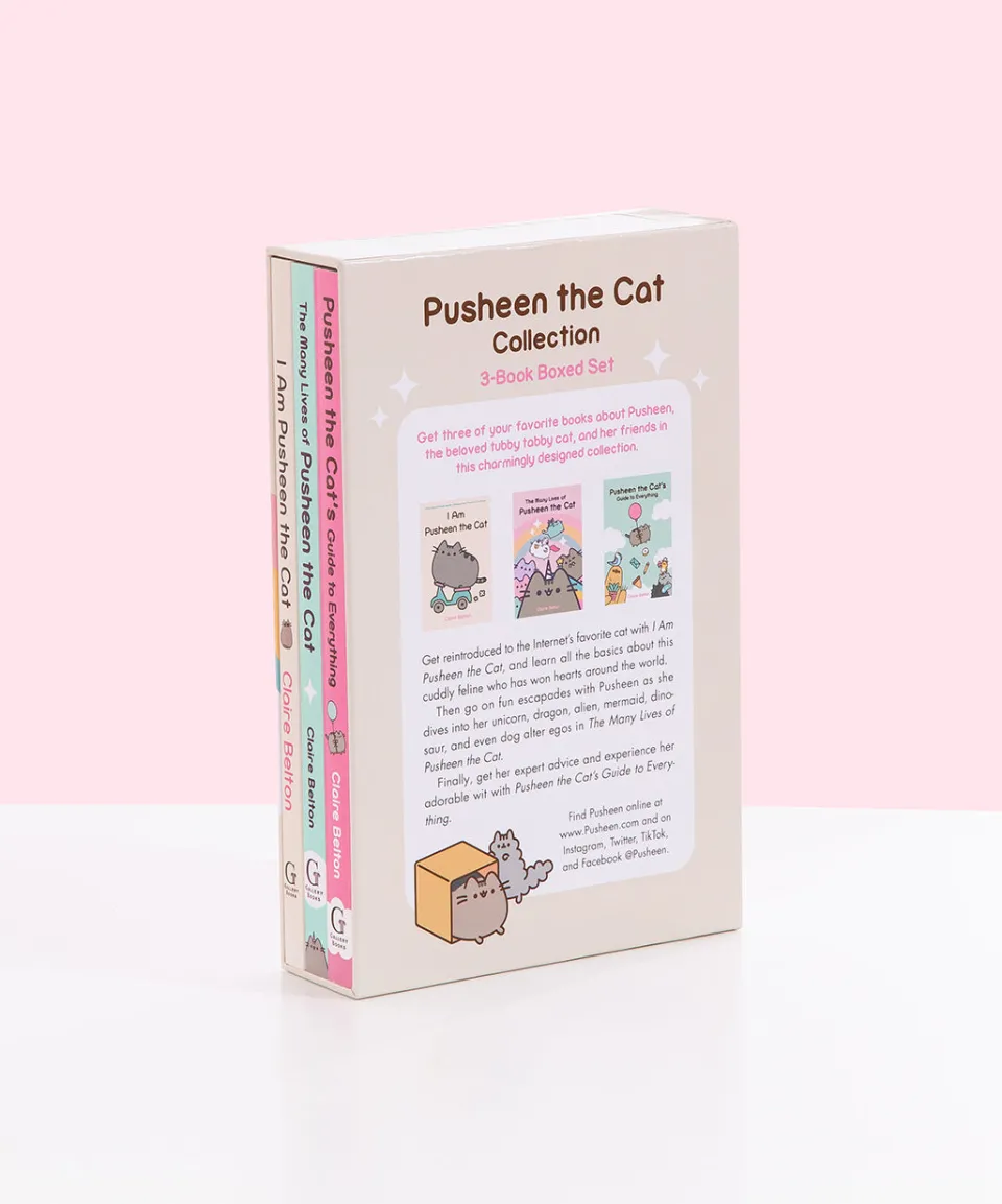 pusheen_the_cat_collection_book_boxed_set_2.webp Clearance the Cat Collection: 3-Book Boxed Set Books & Stationery