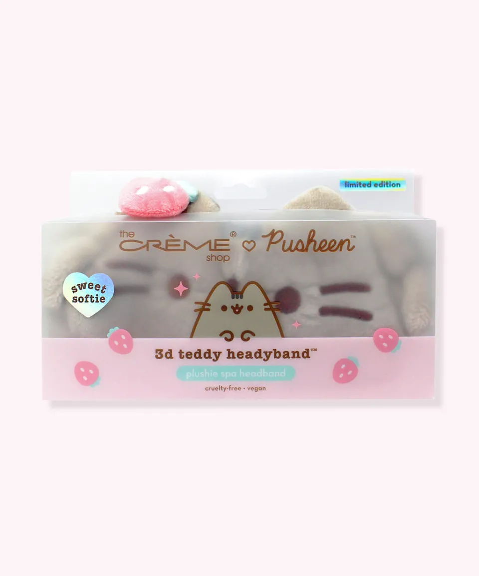the_crme_shop_x_pusheen_spa_headband_3.webp Sale The Crème Shop x Spa Headband Bed & Bath | Beauty & Skincare