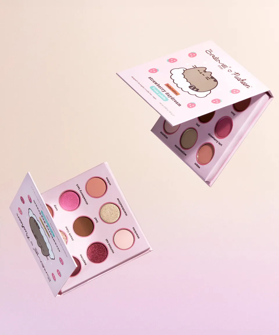 Sale The Crème Shop x Strawberry 9-Color Eyeshadow Palette Bed & Bath | Beauty & Skincare