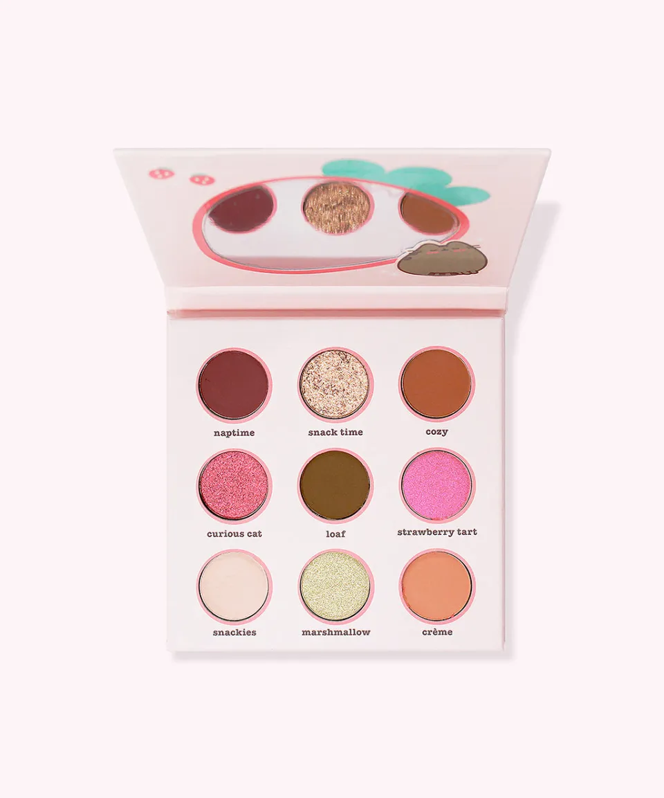 Sale The Crème Shop x Strawberry 9-Color Eyeshadow Palette Bed & Bath | Beauty & Skincare