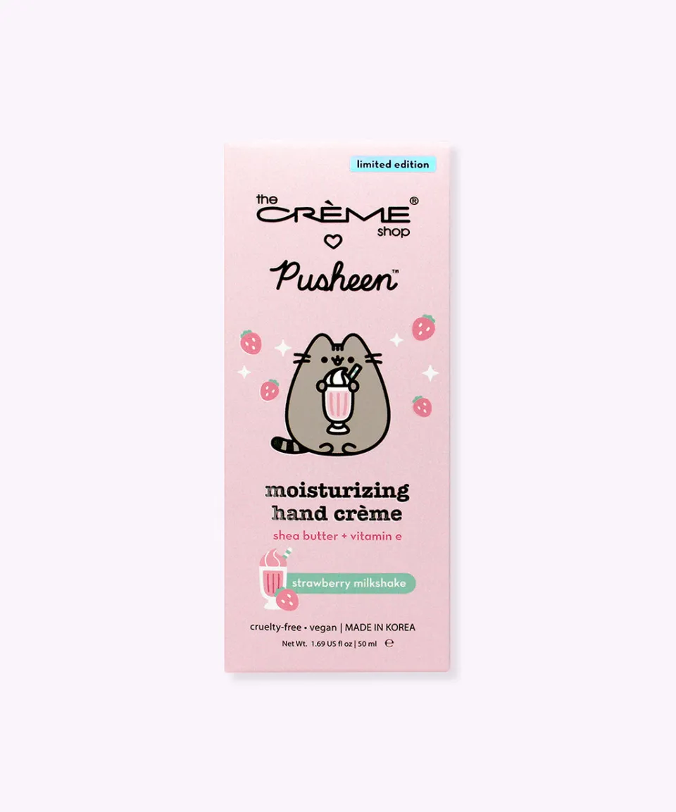 the_crme_shop_x_pusheen_strawberry_milkshake_hand_crme_3.webp Cheap The Crème Shop x Strawberry Milkshake Hand Crème Bed & Bath | Beauty & Skincare